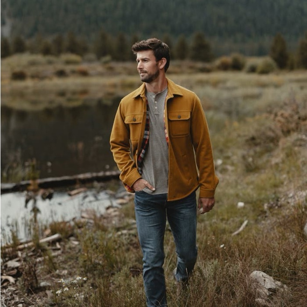 Men's The Normal Brand Brightside Flannel Lined Workwear Jacket
